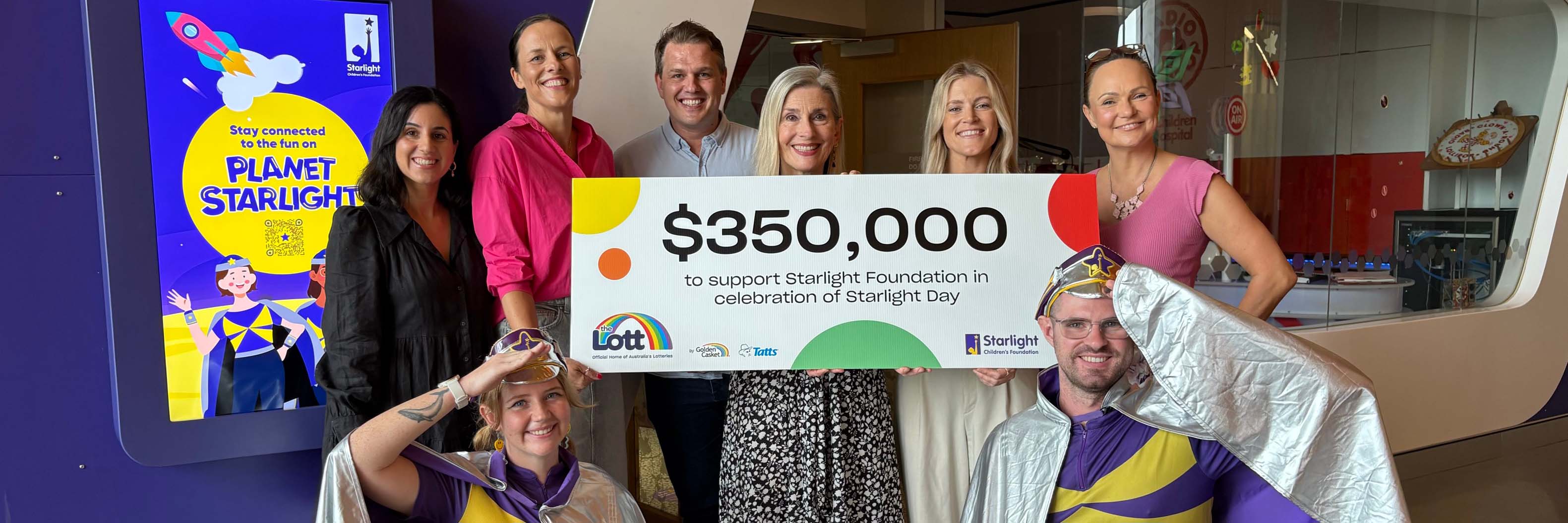 Sparking joy for more sick kids on Starlight Day and beyond Hero Image